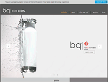 Tablet Screenshot of bqbottle.com